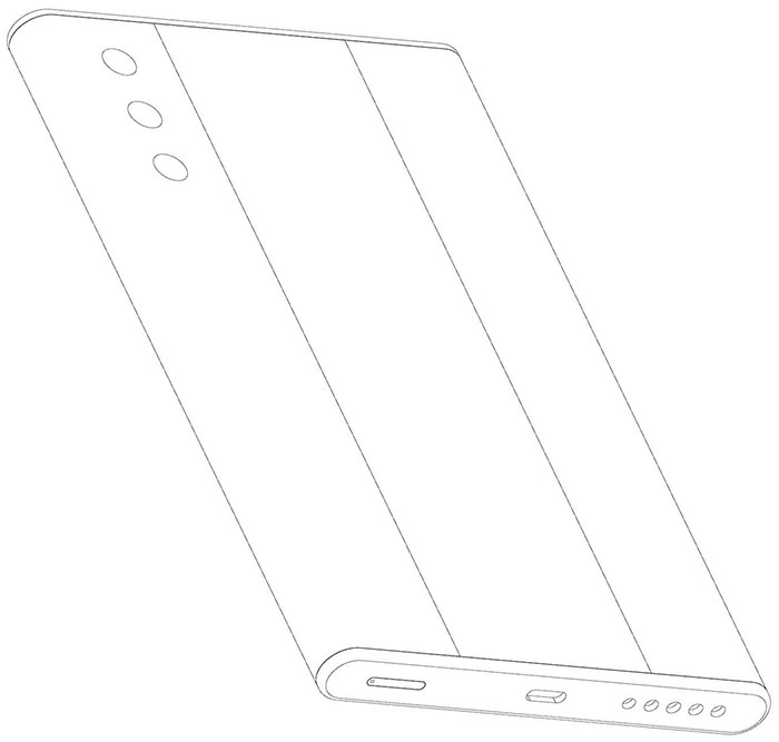 Xiaomi получила патент на смартфон в стиле уже известного Mix Alpha