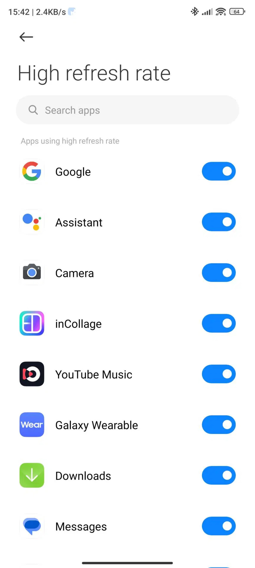 Все приложения в MIUI 15 будут работать с высокой кадровой частотой